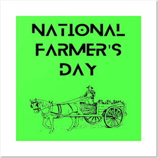 Farmers -  National Farmers Day Posters and Art